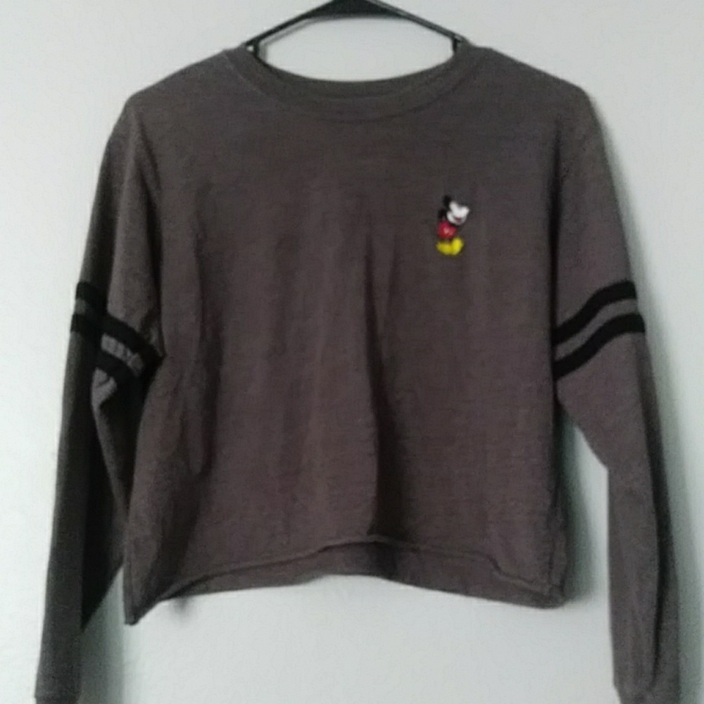 Disney: Long Sleeve Mickey Mouse Embroidery